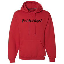 Load image into Gallery viewer, Fishermon Dri-Power Fleece Pullover Hoodie w/ Black Logo
