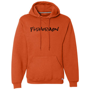 Fishermon Dri-Power Fleece Pullover Hoodie w/ Black Logo