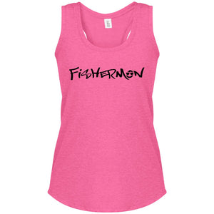 Fishermon Perfect Tri Racerback Tank