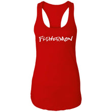 Load image into Gallery viewer, Fishermon Ideal Racerback Tank W/ White Logo
