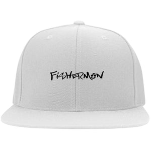 Fishermon Flat Bill Twill Flexfit Cap