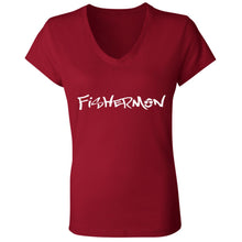 Load image into Gallery viewer, Fishermon Jersey V-Neck T-Shirt
