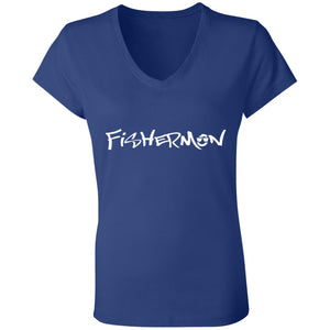 Fishermon Jersey V-Neck T-Shirt