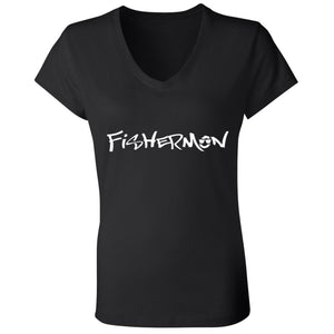 Fishermon Jersey V-Neck T-Shirt