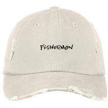 Load image into Gallery viewer, Fishermon Distressed Dad Cap
