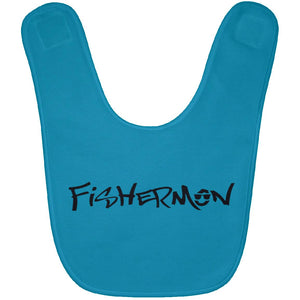 Fishermon Baby Bib