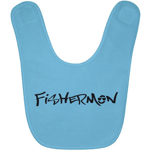 Fishermon Baby Bib