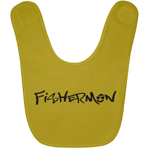 Fishermon Baby Bib