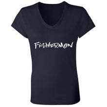 Load image into Gallery viewer, Fishermon Jersey V-Neck T-Shirt
