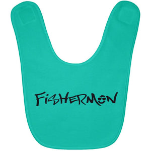 Fishermon Baby Bib