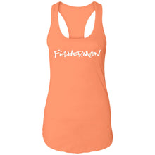 Load image into Gallery viewer, Fishermon Ideal Racerback Tank W/ White Logo
