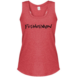 Fishermon Perfect Tri Racerback Tank