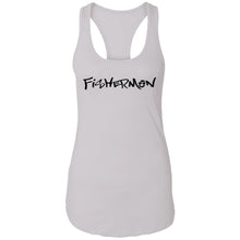 Load image into Gallery viewer, Fishermon Ideal Racerback Tank w/ Black Logo
