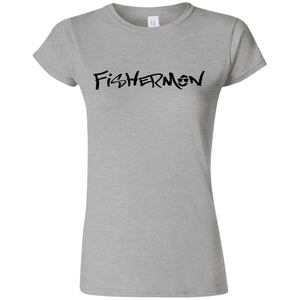 Fishermon Softstyle Ladies' T-Shirt