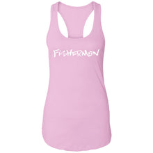 Load image into Gallery viewer, Fishermon Ideal Racerback Tank W/ White Logo
